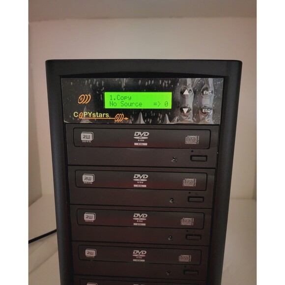 CopyStars 5 Copy DVD / CD Duplicator Burner Copier-Pre-owned,Tested,Works - Picture 2 of 12